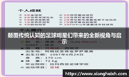 颠覆传统认知的足球明星们带来的全新视角与启示